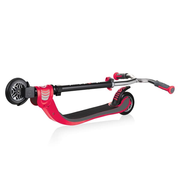 Globber Scooter Flow Foldable 125 Sort, Rød