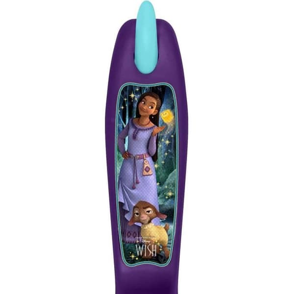 3-hjulig skoter - DISNEY - WISH - Justerbar i höjdled - Stort halkfritt däck - Antiklämhandtag
