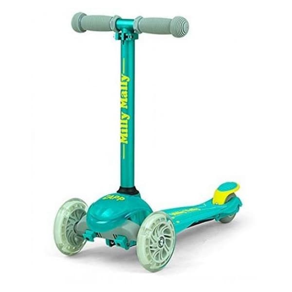 Milly Mally - Zapp Scooter Junior Mintgrön/Gul