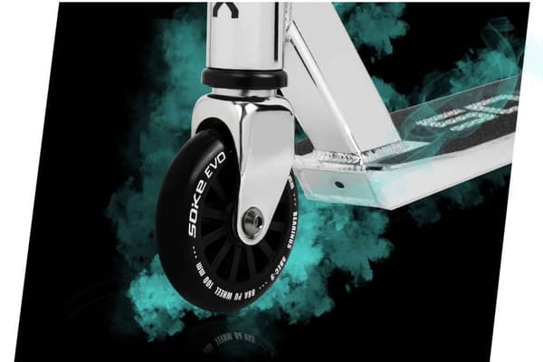 SOKE EVO street sølv stuntscooter