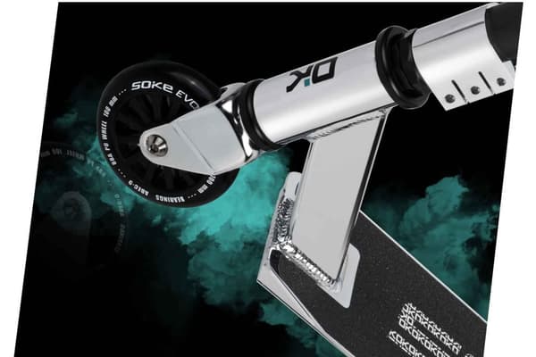 SOKE EVO street sølv stuntscooter