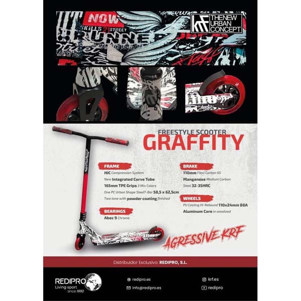 Krf Scooter Agr Grafitty