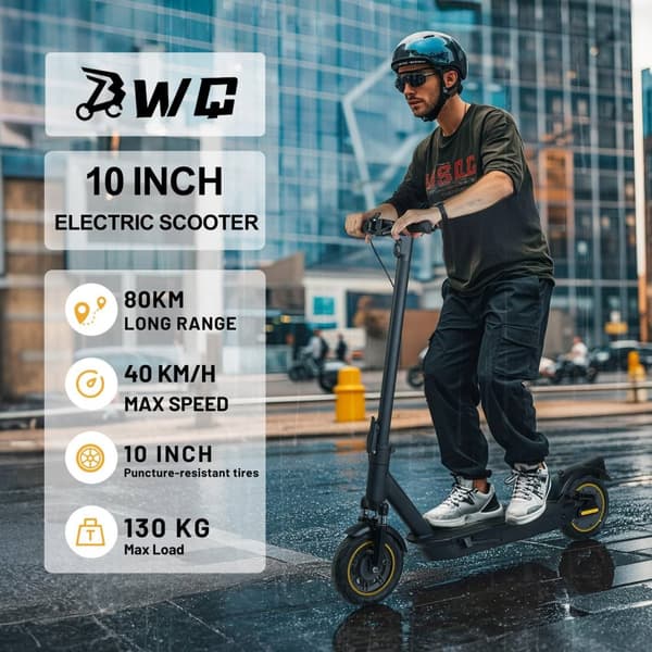 W4MAX 2025 KickScooter Elsparkcykel 33km/h elcykel scooter kickbike
