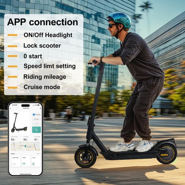 W4MAX 2025 KickScooter Elsparkcykel 33km/h elcykel scooter kickbike