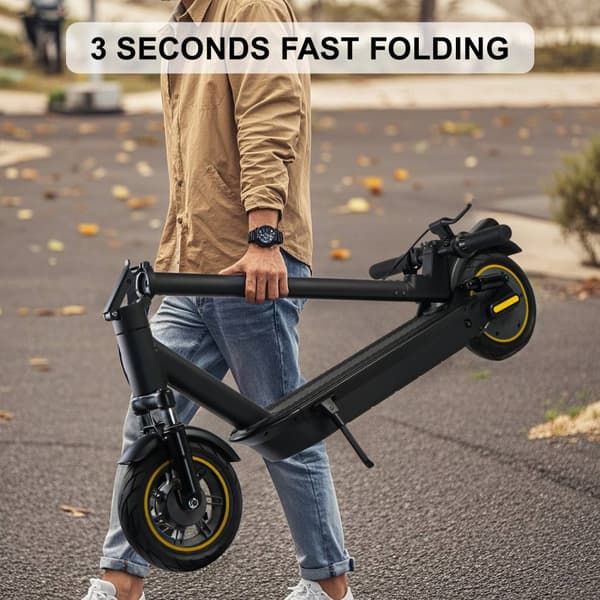 W4MAX 2025 KickScooter Elsparkcykel 33km/h elcykel scooter kickbike