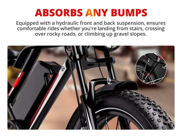 2024 - Sähköpyörä - Ebike - S8 AMYJET 1000W 48V 17.5ah - 45km