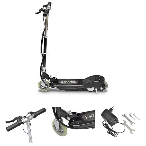 The Living Store Elektrisk sparkcykel 120 W svart - Sparkcyklar