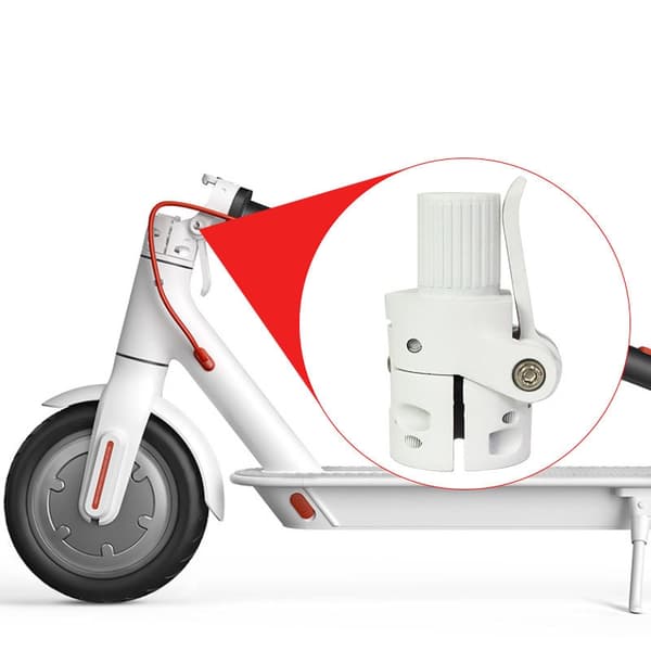 INF M365/Pro Universal Aluminium Folding Base for Electric Scooter (1-Pack)