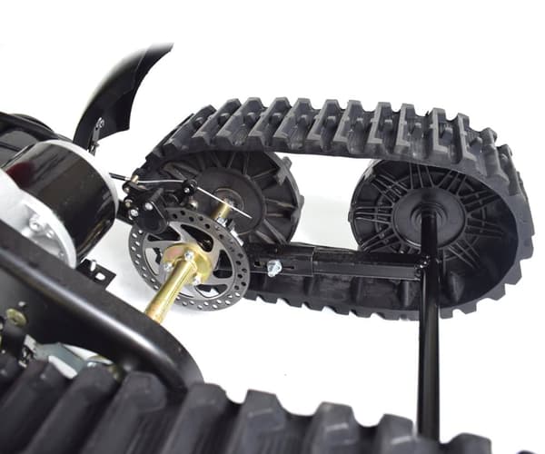 Premium elektrisk snescooter til børn, Sort, 12AH, 24V, 12km autonomi, 15km/h hastighed, Smart Balance