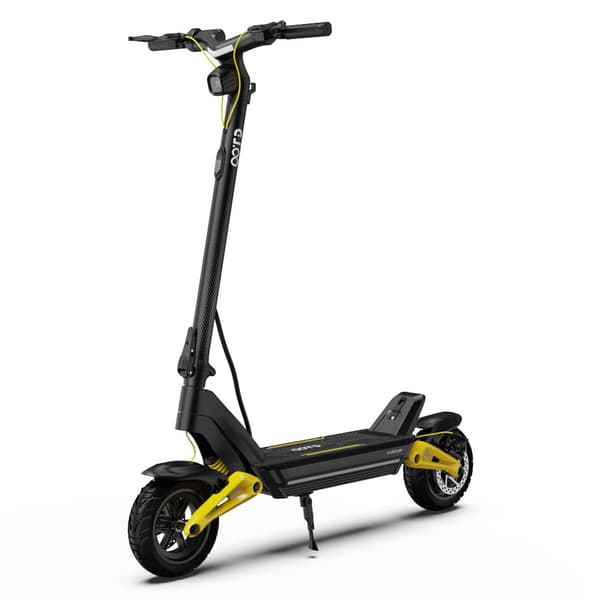 OOTD S10 El-scooter, 1400W Motor, 20AH Batteri, skivebremse, forlygte, bremselys, blinklys.