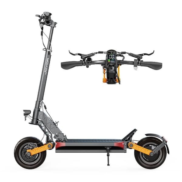 JOYOR S8-S-Z elscooter, 600W*2 dubbla motorer, 26AH batteri, 10 tums luftdäck, med blinkers.