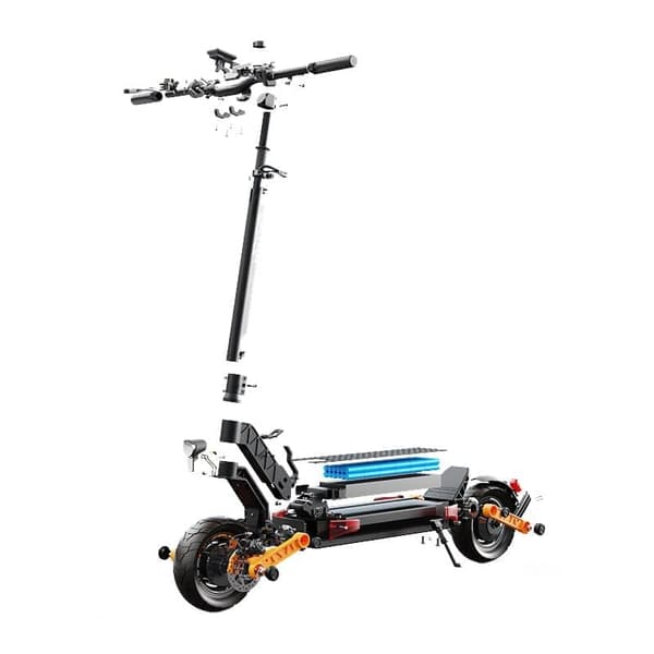 JOYOR S8-S-Z elscooter, 600W*2 dubbla motorer, 26AH batteri, 10 tums luftdäck, med blinkers.