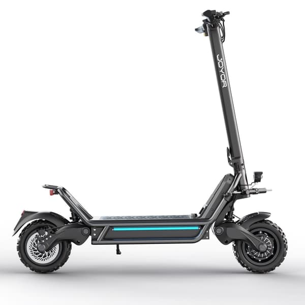 JOYOR E8-S elskoter, 1600W*2 dubbla motorer, 72V 31,5Ah batteri, främre och bakre stötdämpare, 11-tums pneumatiska däck, hydrauliska bromsar.