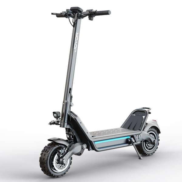 JOYOR E8-S elskoter, 1600W*2 dubbla motorer, 72V 31,5Ah batteri, främre och bakre stötdämpare, 11-tums pneumatiska däck, hydrauliska bromsar.
