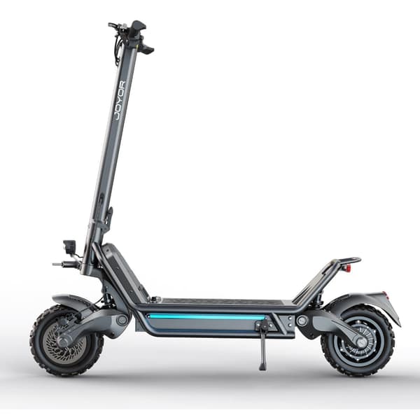 JOYOR E8-S elskoter, 1600W*2 dubbla motorer, 72V 31,5Ah batteri, främre och bakre stötdämpare, 11-tums pneumatiska däck, hydrauliska bromsar.