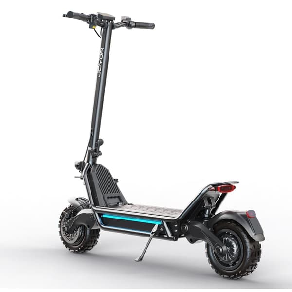 JOYOR E8-S el-scooter, 1600W*2 dobbeltmotorer, 72V 31,5Ah batteri, støddæmpere foran og bagpå, 11-tommer pneumatiske dæk, hydrauliske bremser.