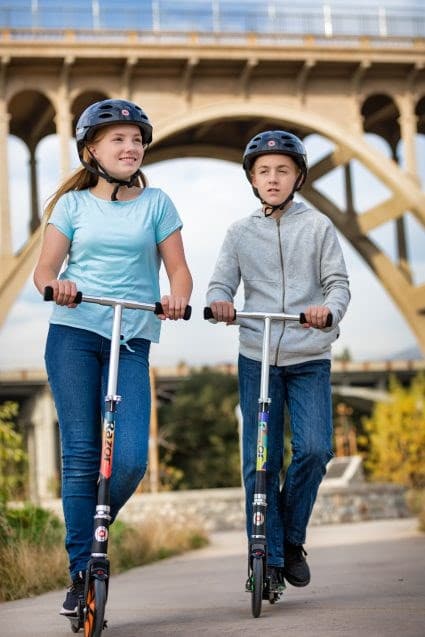 Razor A5 Lux Light-Up Kids Classic sparkcykel Grön, Flerfärgad