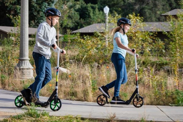Razor A5 Lux Light-Up Kids Classic sparkcykel Grön, Flerfärgad