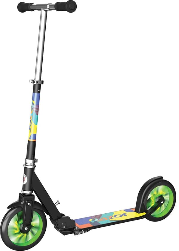 Razor A5 Lux Light-Up Kids Classic sparkcykel Grön, Flerfärgad