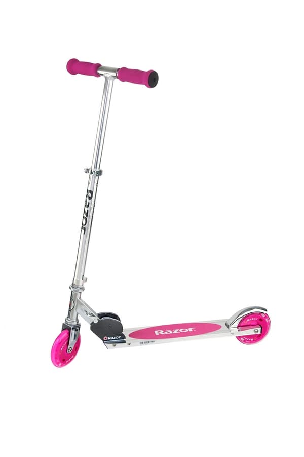Scooter Razor A125 Gs Lyserød, Rustfrit stål, Hvid