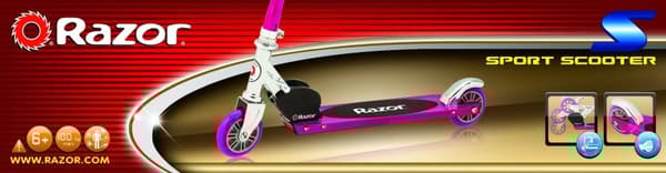 Interbrands 13073051 sparkscooter Rosa Rosa