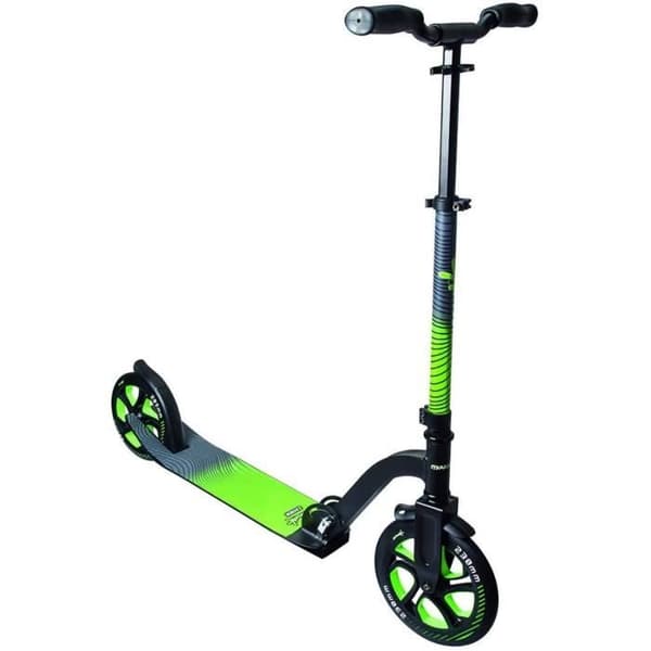 Trottinette - muuwmi - Aluminium Pro - 230/205 mm - Grön - Fotbroms