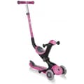 Miniatyrbild 1 av 4: GLOBBER - GO-UP DELUXE 3-hjuls utvecklande skoter med fotstöd, rosa