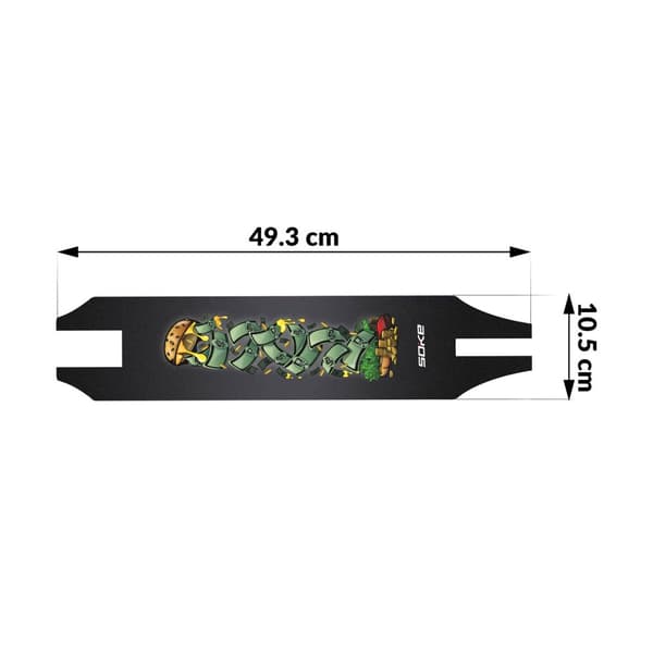 Grip teippihiomapaperi skoottereihin 49,3x10,5 cm McCash