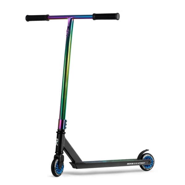SOKE EVO street black rainbow stuntscooter