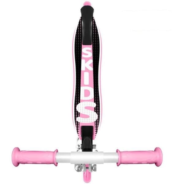 Ergonomisk hopfällbar skoter PP Deck rosa SKIDS CONTROL