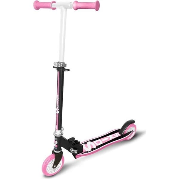 Ergonomisk hopfällbar skoter PP Deck rosa SKIDS CONTROL