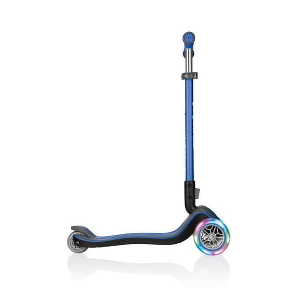 GLOBBER Elite Deluxe Lights Scooter 3 Wheels - Navy Blue