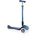 Miniatyrbild 1 av 6: GLOBBER Elite Deluxe Lights Scooter 3 Wheels - Navy Blue
