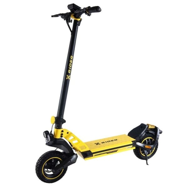 Elscooter Manta XRIDER F10 Gul Svart 800 W