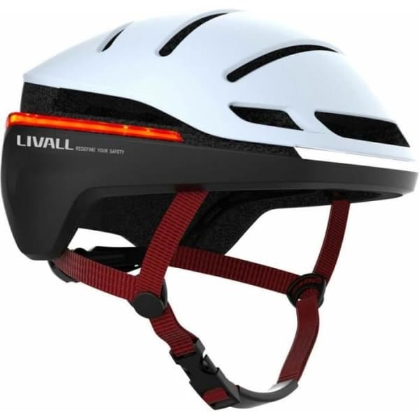 Livall Evo21 Unisex cykelhjälm, snö, M 54-58CM - EVO21-M-SNW