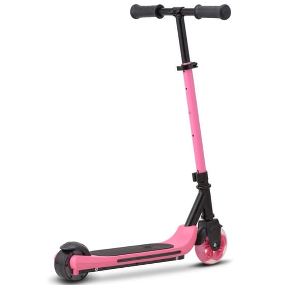 MCU-Sport Elsparkcykel LED 21.6V, rosa