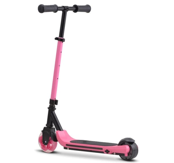 MCU-Sport Elsparkcykel LED 21.6V, rosa