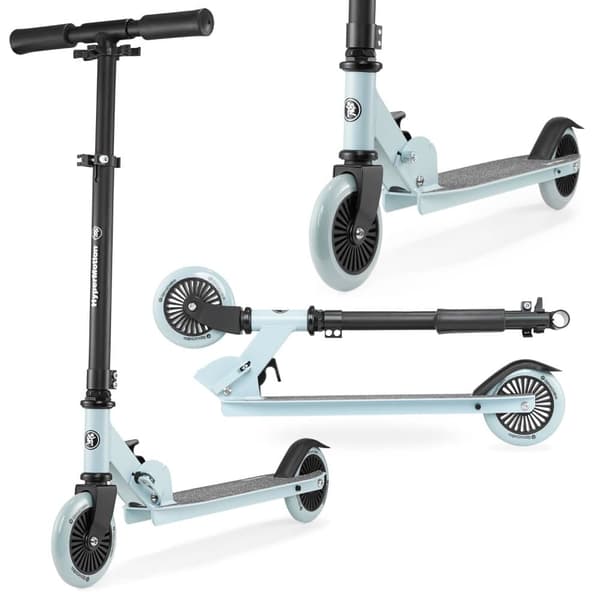 Børnescooter 3-8 år, Tohjulet løbehjul WILLY, Foldbar, Justerbar styrhøjde, Gummihjul, Skridsikker platform