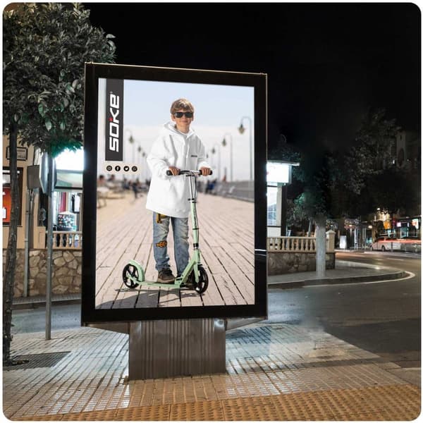 Soke City Green Scooter
