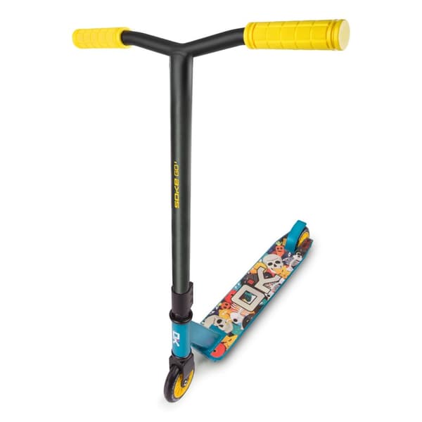 SOKE GO! Stuntscooter gul og blå