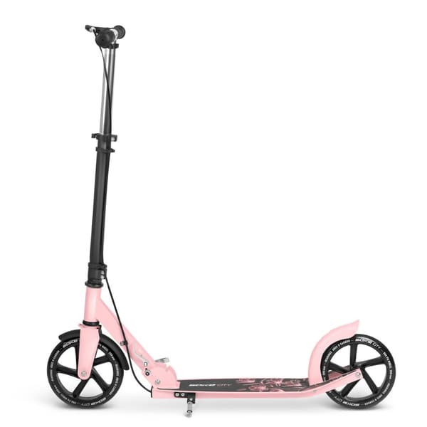 Soke City Scooter Sort og Pink