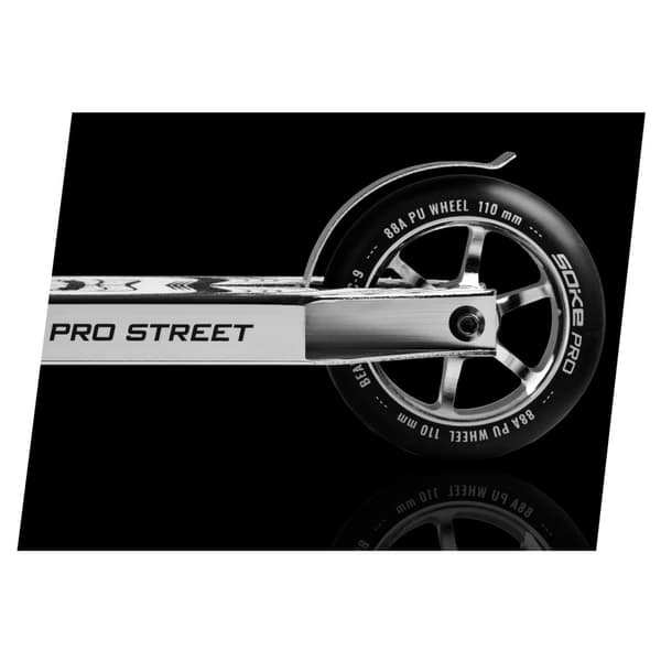 Soke PRO Street skoterbroms, silver