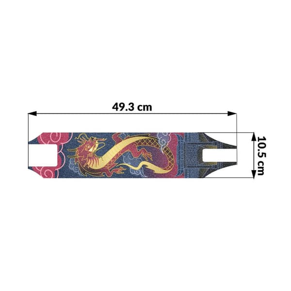 Grip tape sandpapir til Pro - Dragon scooteren