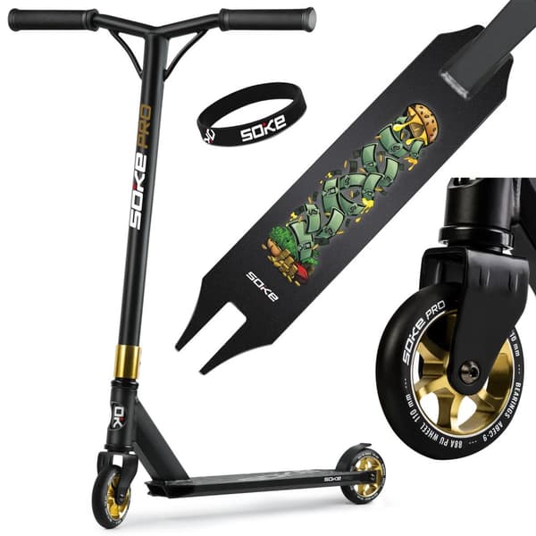 SOKE PRO guld scooter
