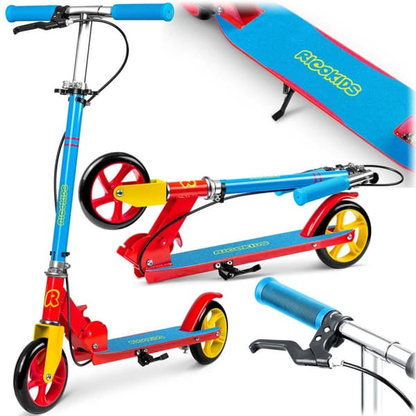 Kodi scooter blå og rød Ricokids