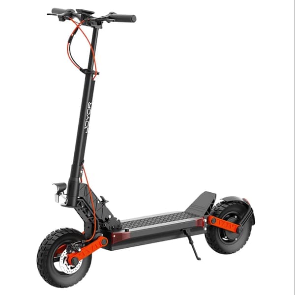 Joyor S8 elektrisk skoter, 600W motor, 48V 26AH batteri, 10 tums däck, 25 km/h Max hastighet, 90 km räckvidd.