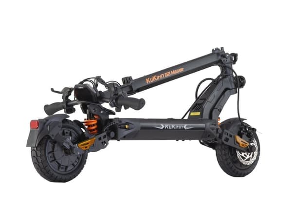 KuKirin G2 Master taitettava sähköskootteri, 1000w * 2 kaksikäyttöinen moottori, 20.8Ah irrotettava akku, maksiminopeus 60km / h, kantama 70km