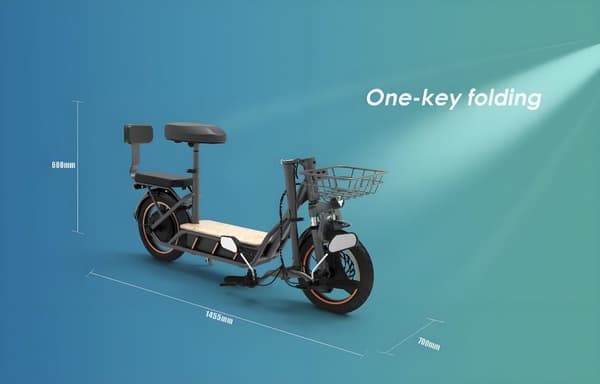 KuKirin C1 Pro 14-tommer udvidede pneumatiske dæk elektrisk scooter, 500W motor, 48V26Ah batteri, 100 km rækkevidde, 45 km / t maks. hastighed