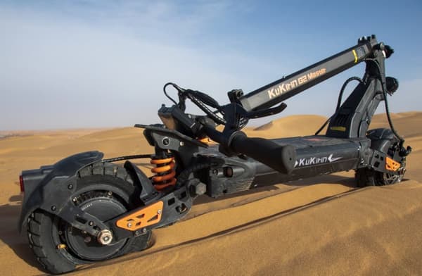 KuKirin G2 Master elektrisk scooter -1000W*2 dobbeltdrevsmotor, 52V20.8Ah batteri, maks. hastighed på 60 km/t, rækkevidde 70 km