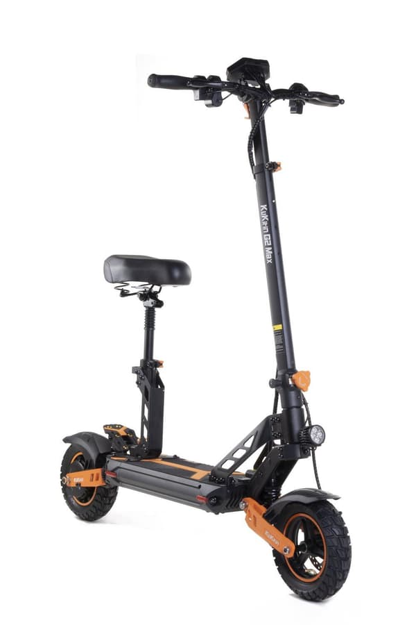 elektrisk scooter G2 Max 10-tommer off-road pneumatisk dæk elektrisk scooter, 1000W motor, 48V20.8Ah batteri, maks. hastighed 55 km / t